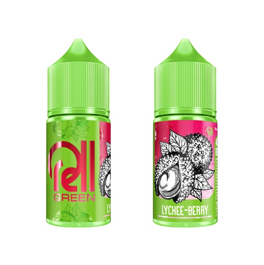 Жидкость Rell Green Salt - Lychee Berry 30мл (20 Hard)