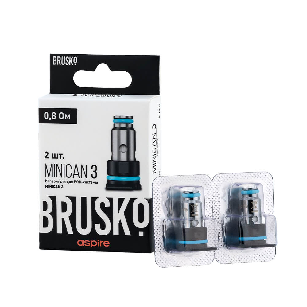 Испаритель Brusko Minican 3 AF Mesh Coil (0.8 Ом)