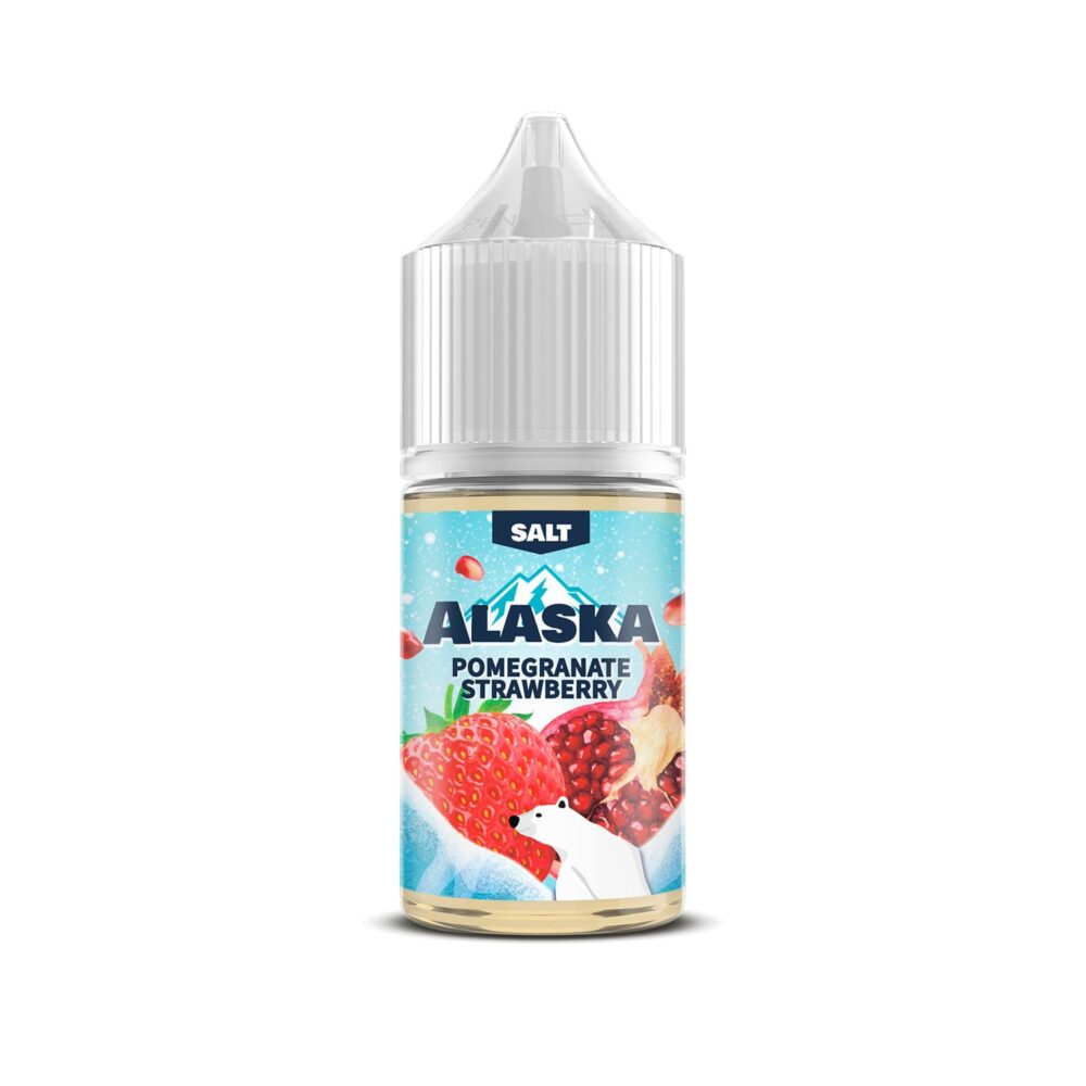 Жидкость Alaska Salt - Pomegranate Strawberry 30мл (20 Strong)