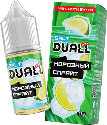 Жидкость DUALL Extra Salt - Морозный спрайт 30мл (20mg)