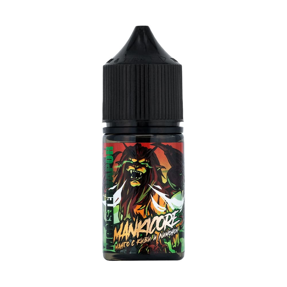 Жидкость MONSTERVAPOR Salt - Mankicore 30мл (Манго с киви и лимоном) (20mg)