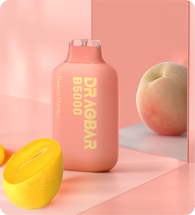 Одноразовая ЭС DRAGBAR B5000 - Peach Mango (Персик Манго)