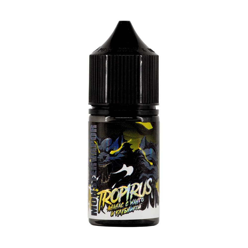 Жидкость MONSTERVAPOR Salt - Tropirus 30мл (Ананас с манго и клубникой) (20mg)