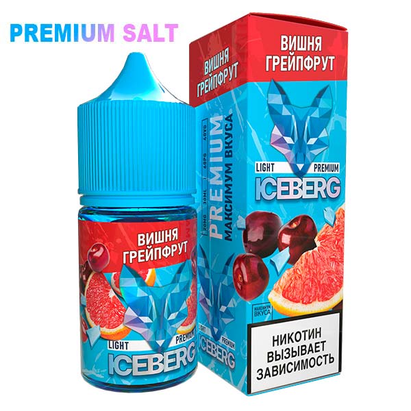 Жидкость Iceberg Ice Legend Salt - Вишня грейпфрут 30мл (20mg)