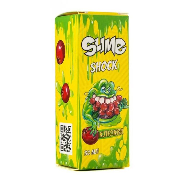 Жидкость Slime Shock Salt - Клюква 30мл (10mg)