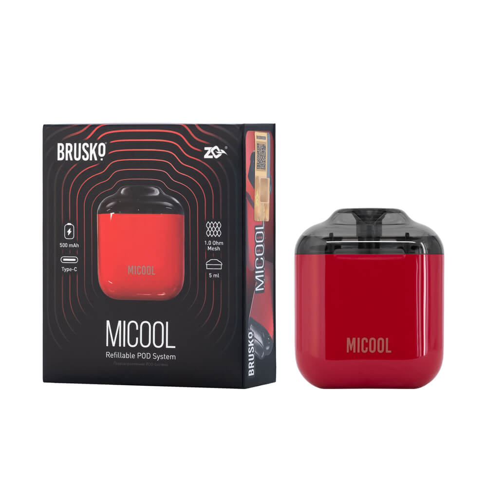 Brusko Micool 500mAh (Красный)