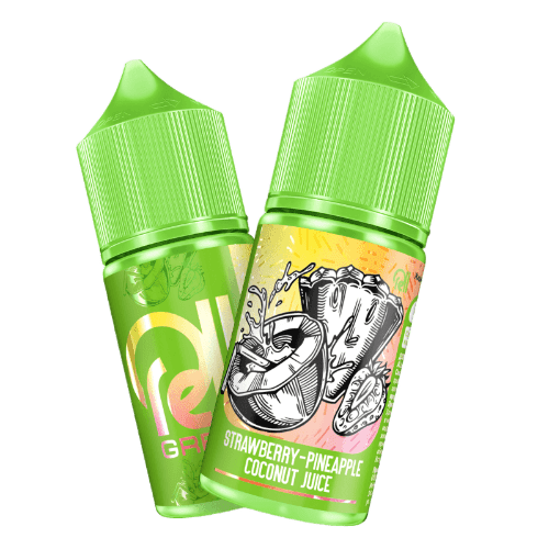 Жидкость Rell Green Salt - Strawberry Pinapple Coconut Juice 30мл (20mg)