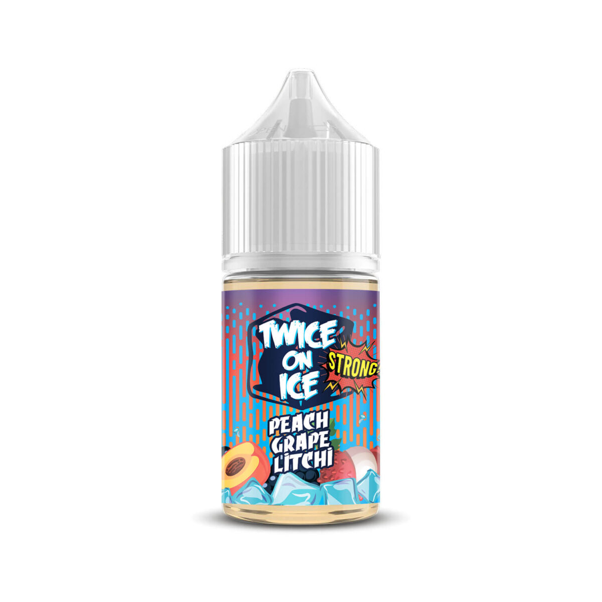 Жидкость Twice On Ice Salt - Peach Grape Litchi 30мл (20mg)