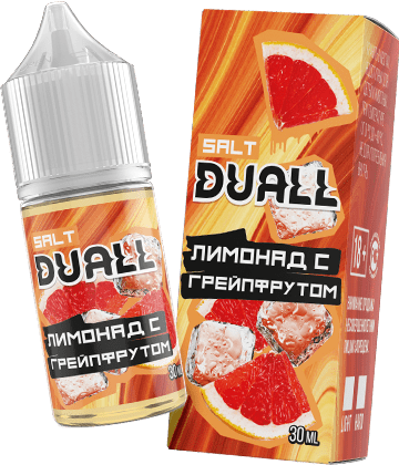 Жидкость DUALL Salt - Лимонад с грейпфрутом 30мл (20mg)