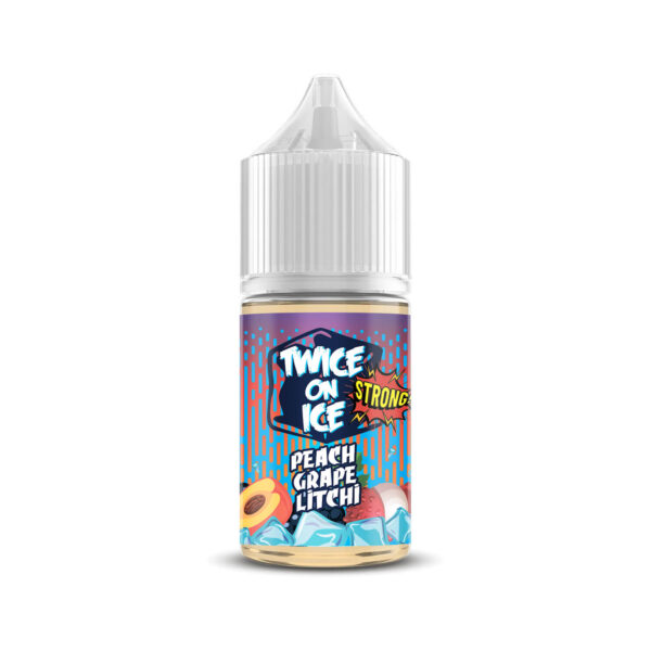 Жидкость Twice On Ice Salt - Peach Grape Litchi 30мл (20 Strong)