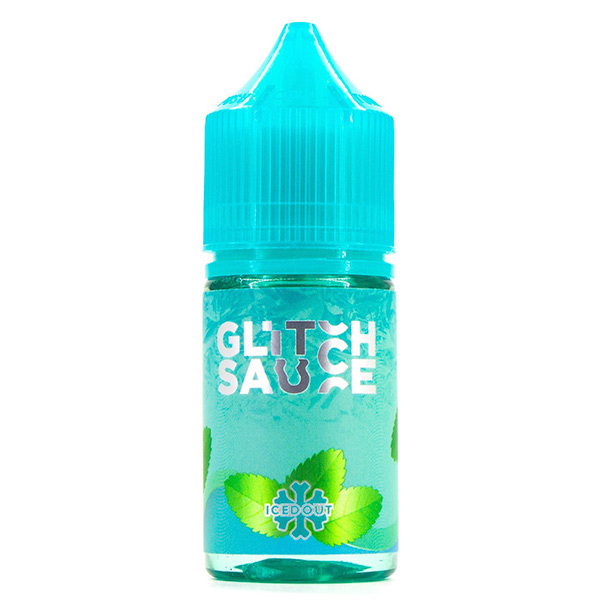 Жидкость Glitch Sauce Iced Out Salt - Sweet Mint 30мл (20 Strong)