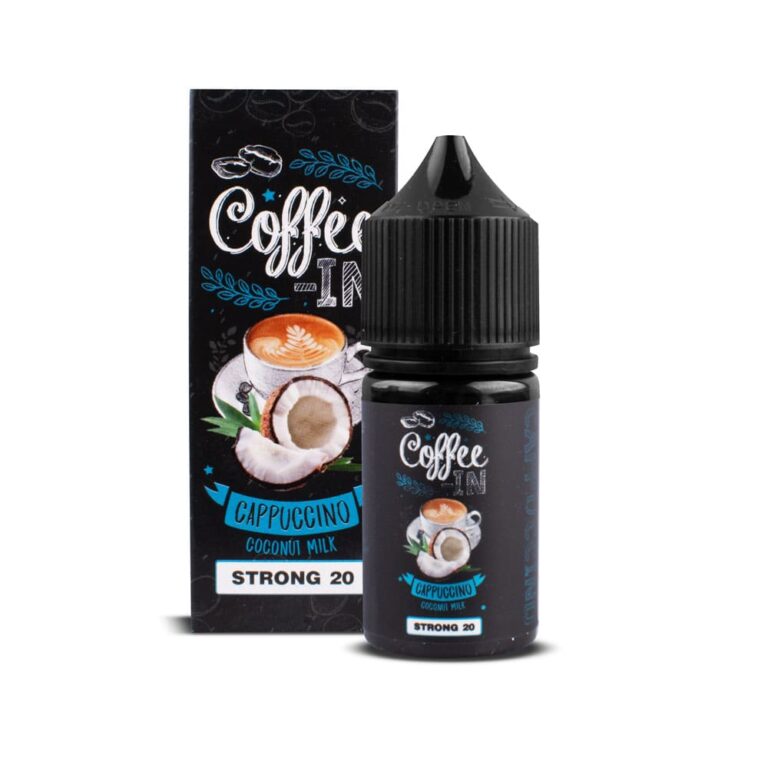 Жидкость Coffee-In Salt - Cappuccino Coconut Milk 30мл (20mg)