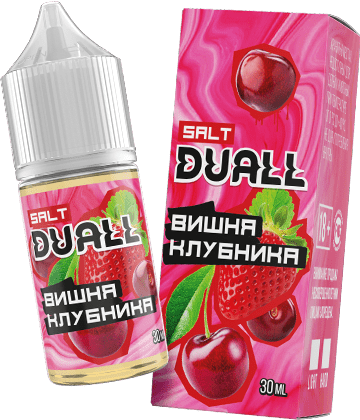 Жидкость DUALL Salt - Вишня Клубника 30мл (20mg)