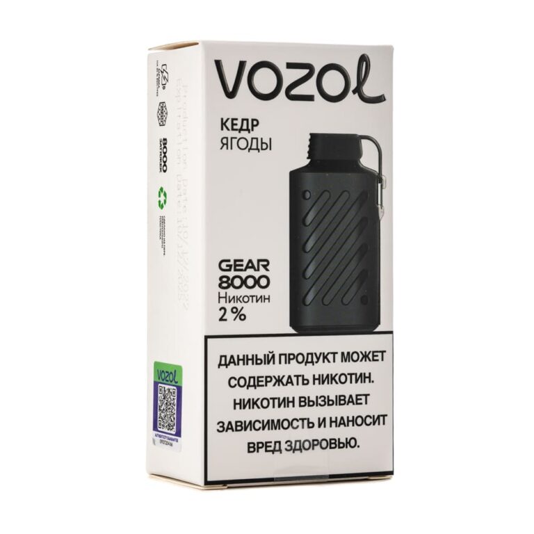 Одноразовая ЭС Vozol Gear 8000 - Кедр ягоды