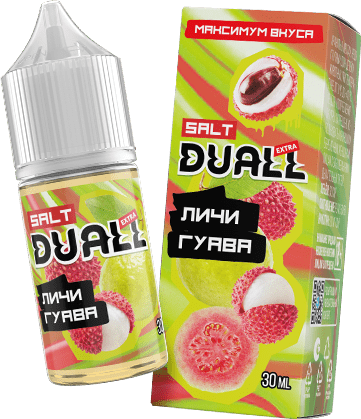 Жидкость DUALL Extra Salt - Личи гуава 30мл (20mg)