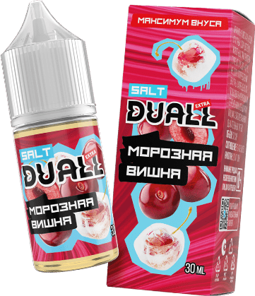 Жидкость DUALL Extra Salt - Морозная вишня 30мл (20mg)