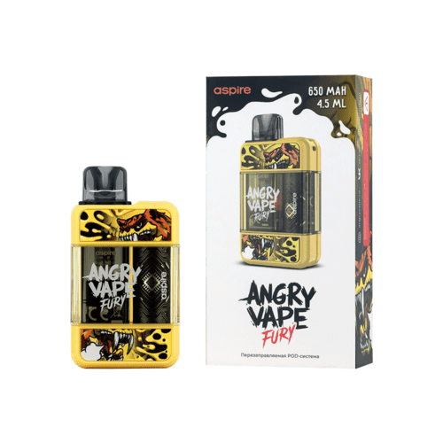 Angry Vape Fury 700mAh (Желтый)