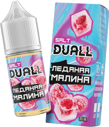 Жидкость DUALL Salt - Ледяная малина 30мл (20mg)