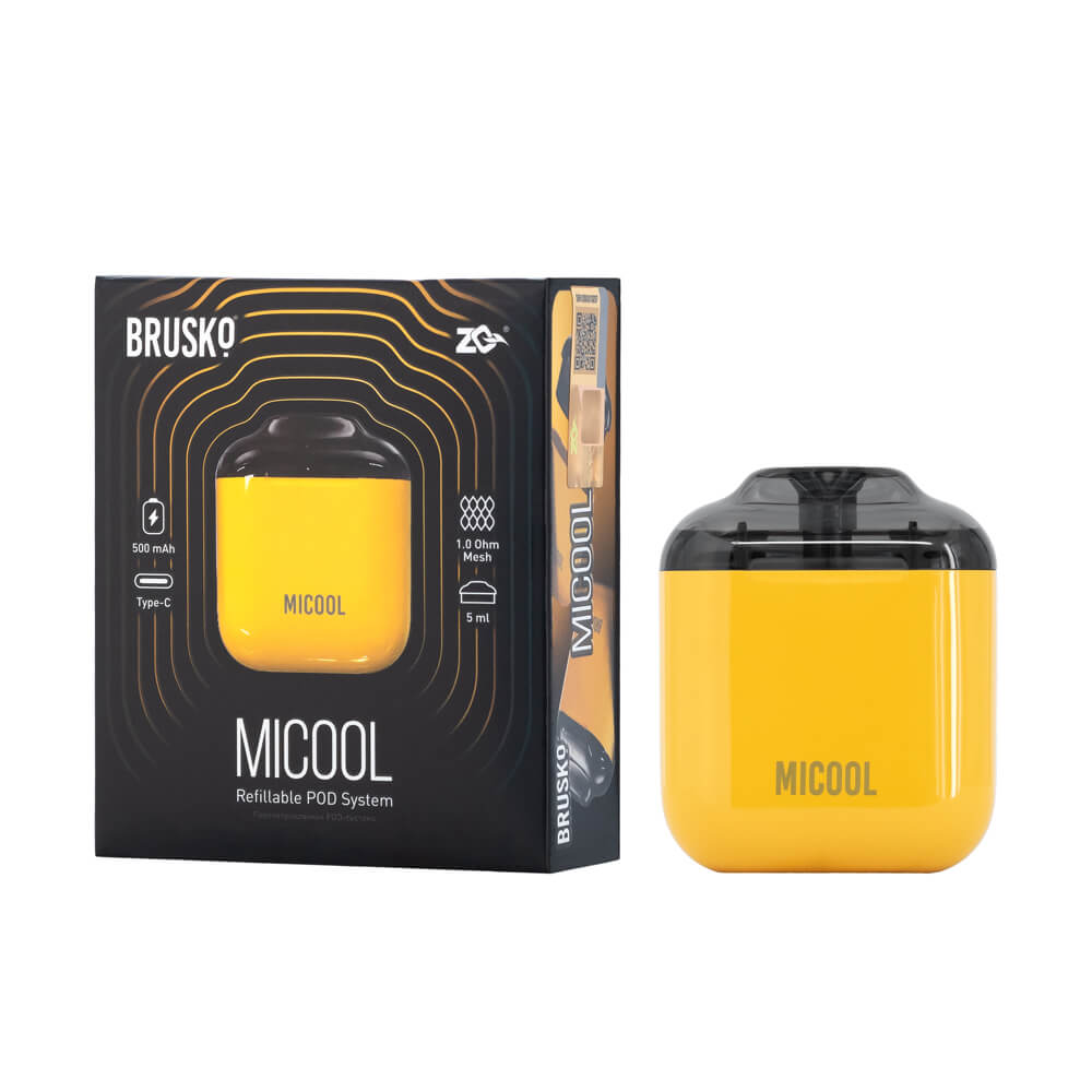 Brusko Micool 500mAh (Жёлтый)