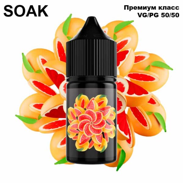 Жидкость SOAK L Salt - Sicilian Orange 30мл (20mg) (Premium)