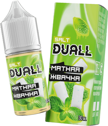 Жидкость DUALL Salt - Мятная жвачка 30мл (20mg)