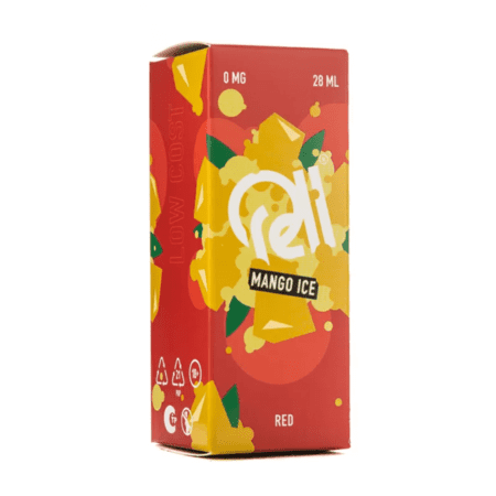 Жидкость Rell Low Cost Salt - Mango Ice 28мл (0мг+бустер 18мг)