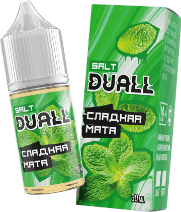 Жидкость DUALL Salt - Сладкая мята 30мл (20mg)