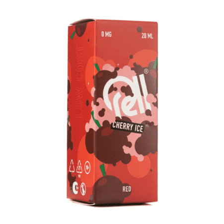 Жидкость Rell Low Cost Salt - Cherry Ice 28мл (0мг+бустер 18мг)