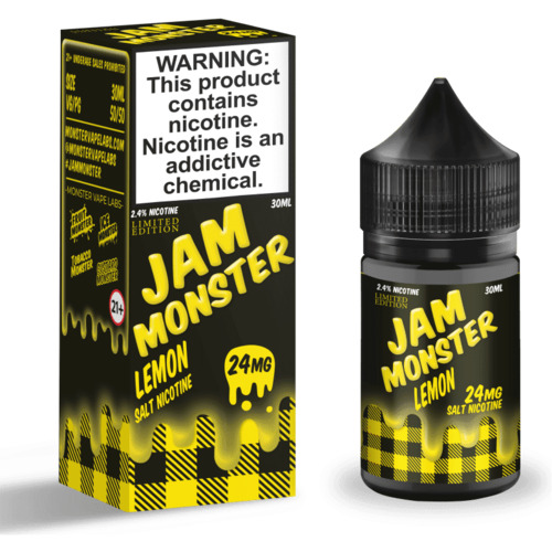 Жидкость Jam Monster Salt - Lemon 30мл (20mg)