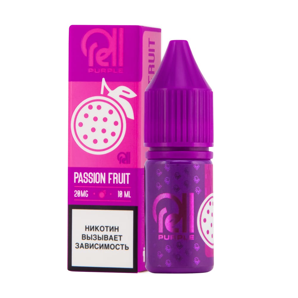 Жидкость Rell Purple Salt - Passion fruit 10мл (20mg)