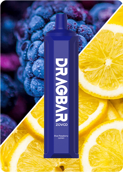 Одноразовая ЭС DRAGBAR F8000 - Blue Raspberry Lemon (Голубая Малина и Лимон)