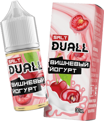 Жидкость DUALL Salt - Вишневый йогурт 30мл (20mg)