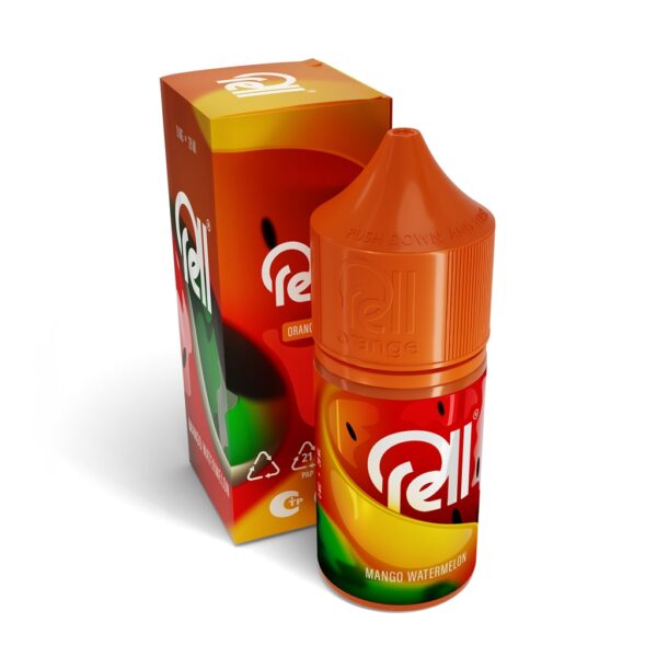 Жидкость RELL ORANGE - Mango Watermelon (0мг+бустер 18мг)