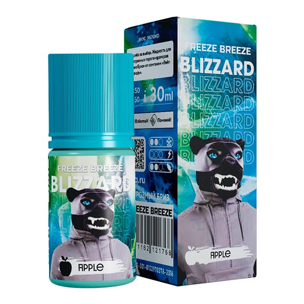 Жидкость Freeze Breeze Blizzard Salt - Apple (Яблоко) 30мл (20 Strong)