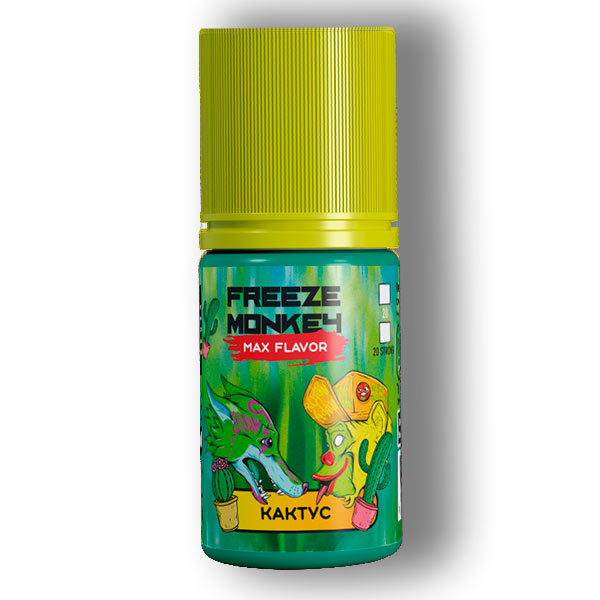 Жидкость Freeze Monkey MAX FLAVOR Salt - Кактус 30мл (20 Strong)