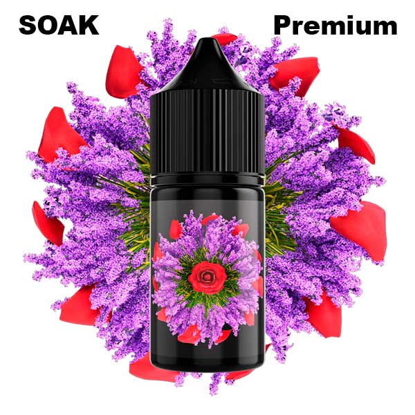 Жидкость SOAK L Salt - Mountain Rose Lavander 30мл (20mg) (Premium) (2)