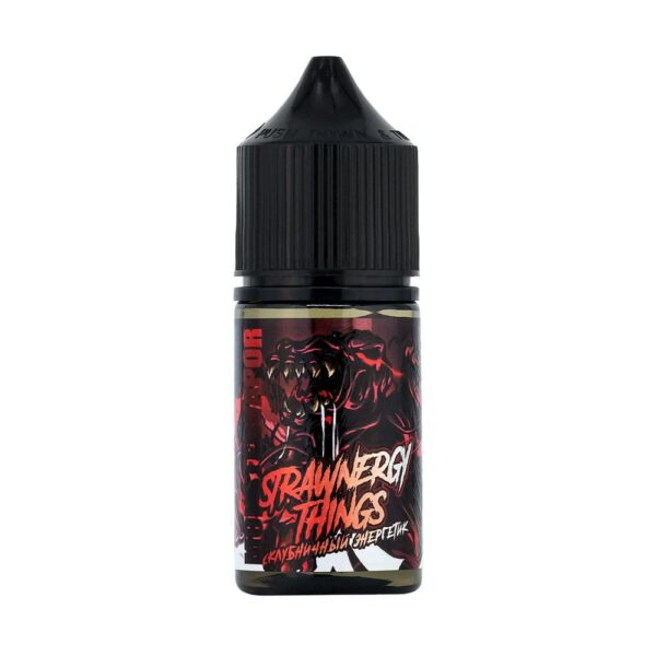 Жидкость MONSTERVAPOR Salt - Strawnergy Things 30мл (Клубничный энергетик) (20 mg) (2)