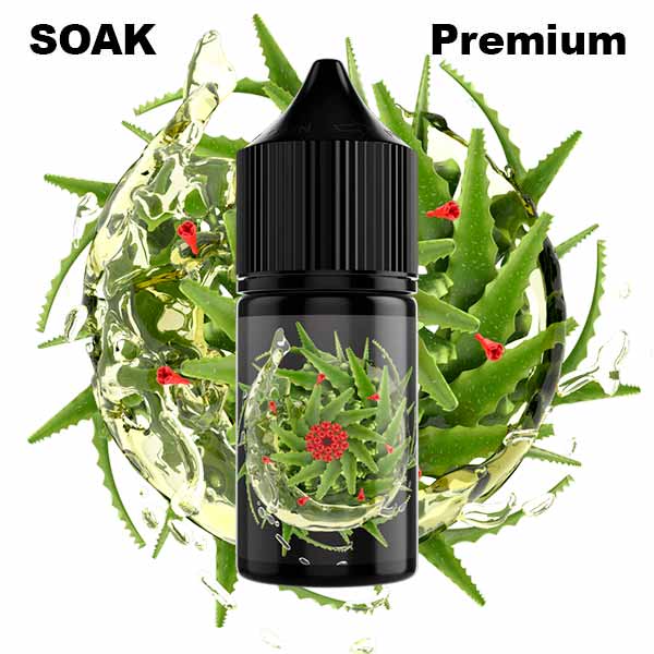 Жидкость SOAK L Salt - Aloe Vera 30мл (20mg) (Premium) (2)