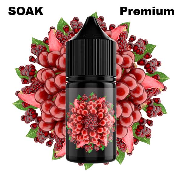 Жидкость SOAK L Salt - Pomegranate Punch 30мл (20mg) (Premium) (2)