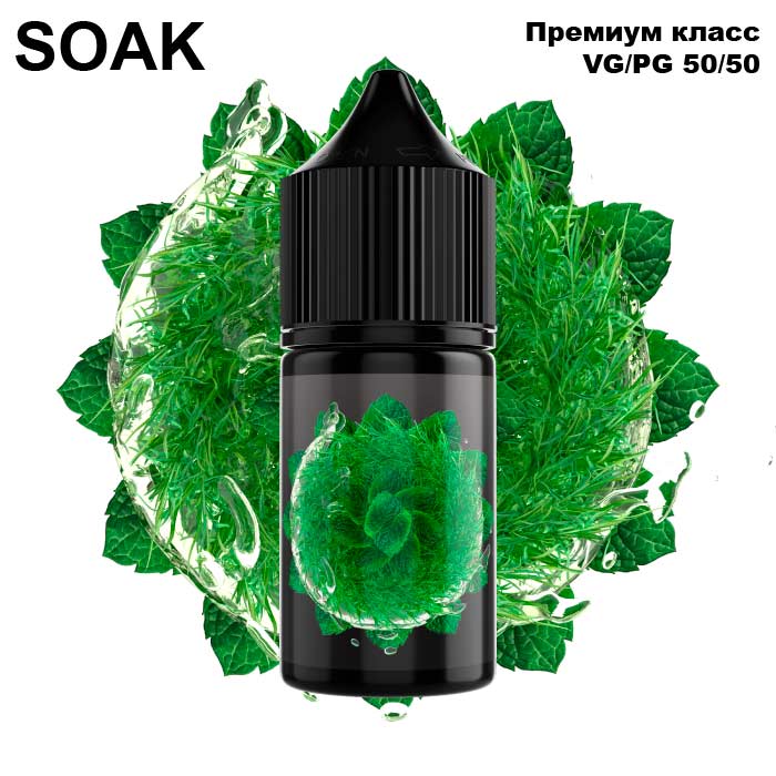 Жидкость SOAK L Salt - Estragon 30мл (20mg) (Premium) (2)