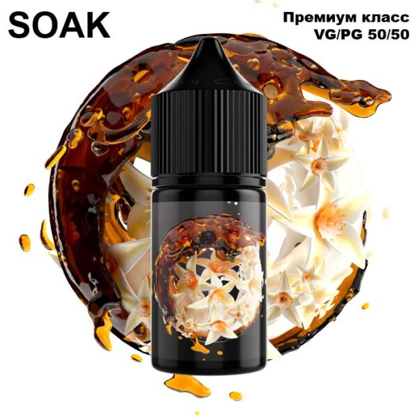 Жидкость SOAK L Salt - Creamy Rum 30мл (20mg) (Premium) (2)