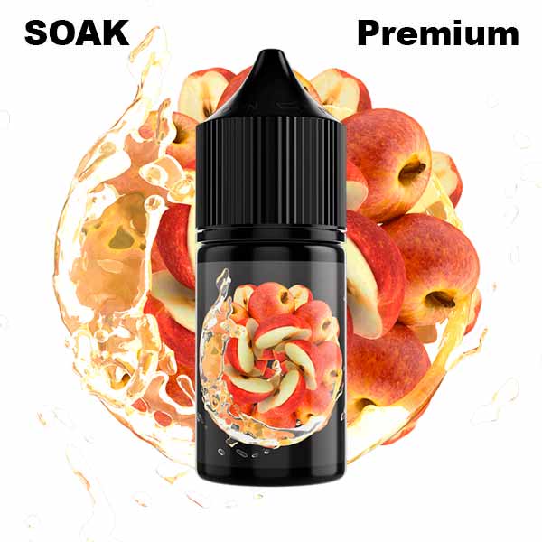 Жидкость SOAK L Salt - New Zealand Kanzi Apple 30мл (20mg) (Premium) (2)