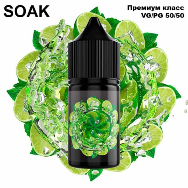 Жидкость SOAK L Salt - Mojito Blanco 30мл (20mg) (Premium) (2)