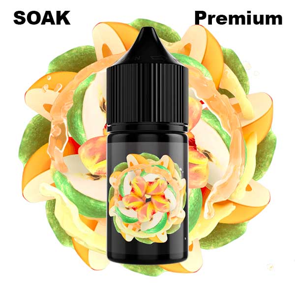 Жидкость SOAK L Salt - Apple Peach Bonbon 30мл (20mg) (Premium) (2)