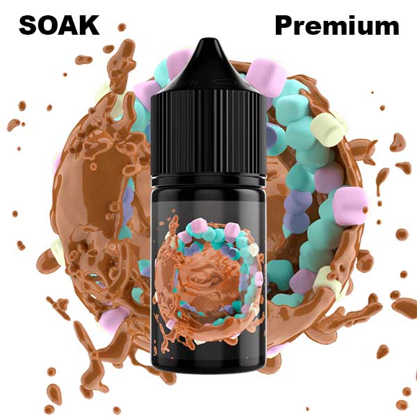 Жидкость SOAK L Salt - Cocoa with Marshmallow 30мл (20mg) (Premium) (2)