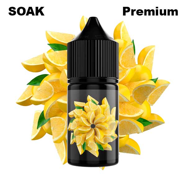 Жидкость SOAK L Salt - True Lemon 30мл (20mg) (Premium) (2)