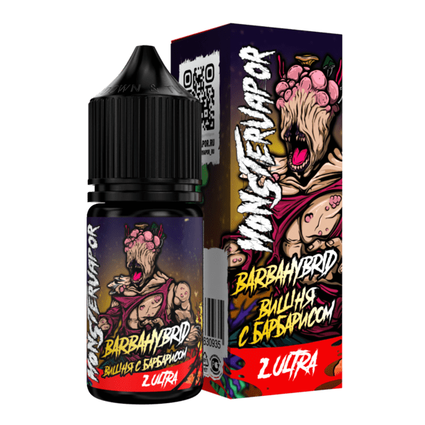 Жидкость MONSTERVAPOR Salt - Barbahybrid 30мл (Вишня с Барбарисом) (20 Ultra)