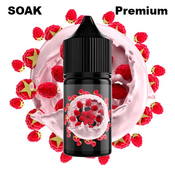 Жидкость SOAK L Salt - Raspberry Yogurt 30мл (20mg) (Premium) (2)