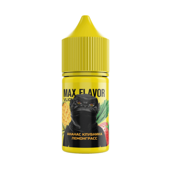 Жидкость Freeze Monkey MAX FLAVOR Salt - Клубника Ананас Лемонграсс 27мл (0mg) (M)