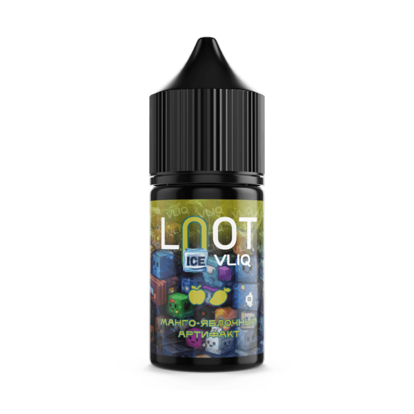 Жидкость Loot ice - Mango apple artifact (Яблоко манго со льдом) 27мл (0mg) (M)